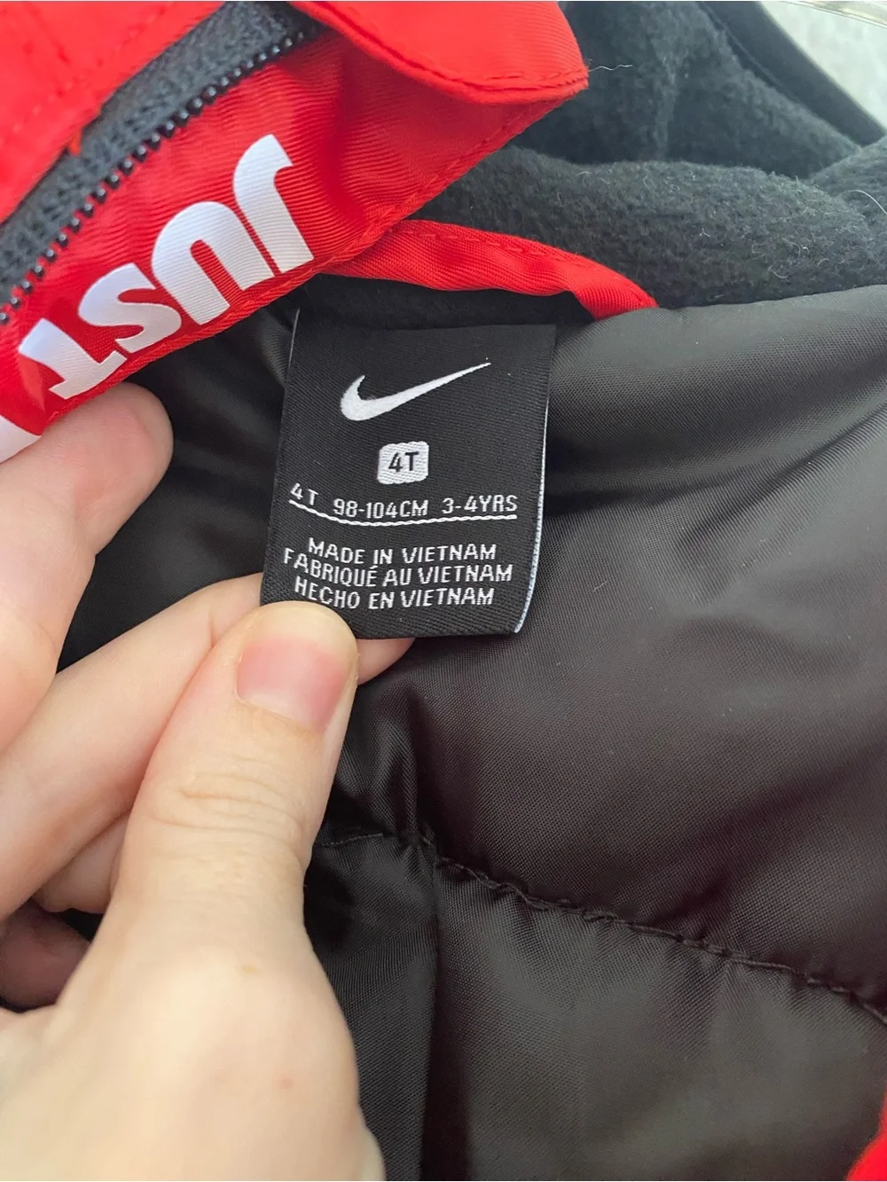 Nike Puffer Hooded Winter Jacket